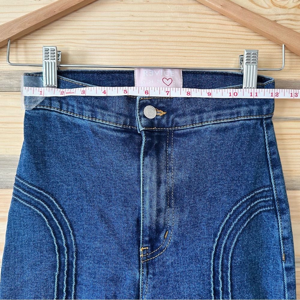 REVICE Blue Flare Jeans - Picture 8 of 13